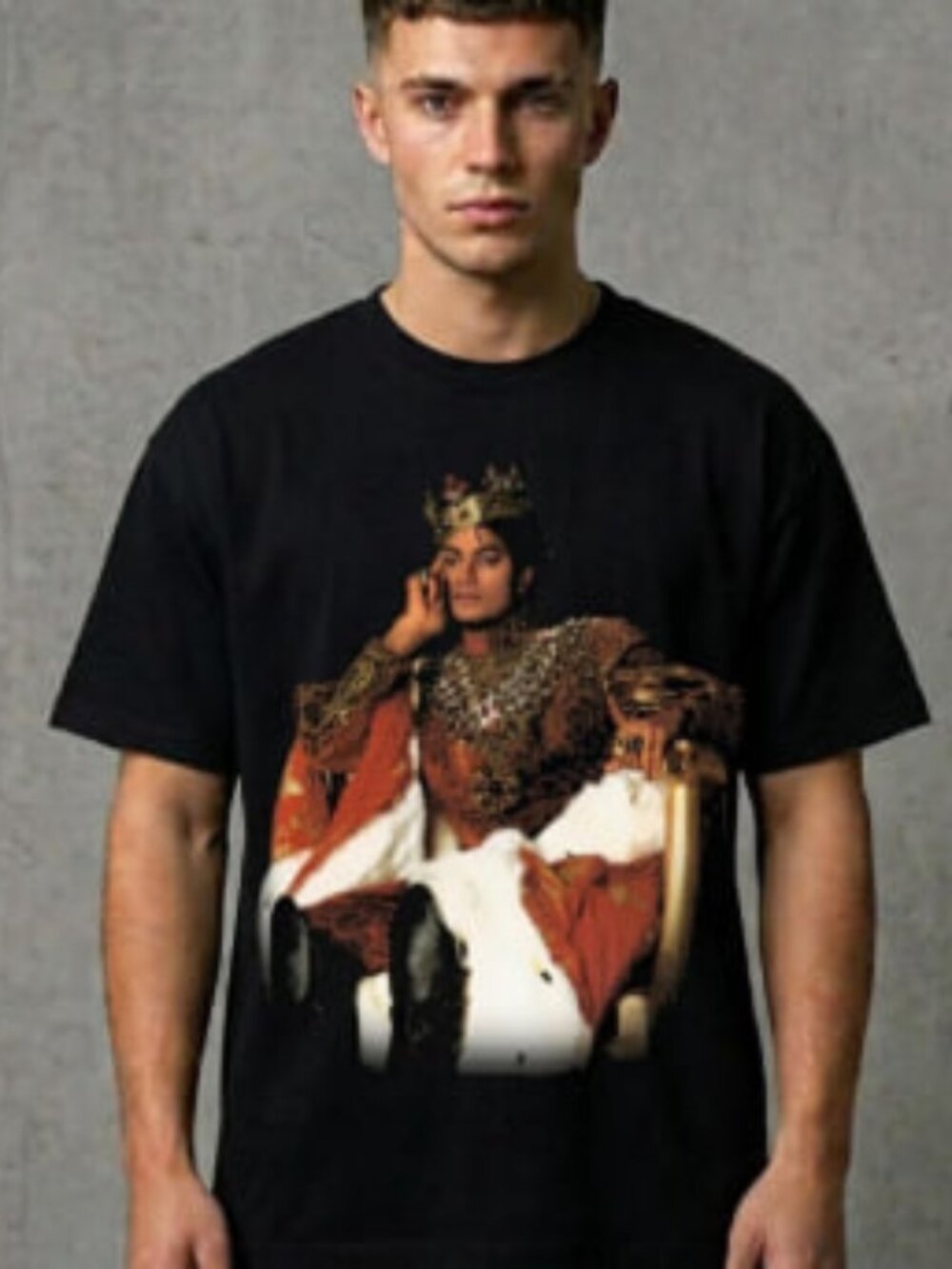 Michael Jackson Vintage Graphic T Shirt, Unisex Short Sleeve, Retro 90s - Picture 3 of 5